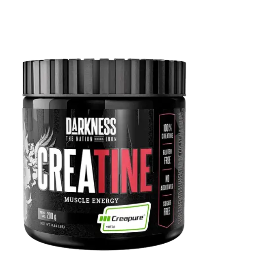 creatina creapure darkness 200g integralmedica sabor natural